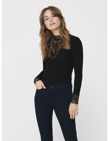 Top Dentelle Black ONLTILDE ONLY - 3 | TOPS